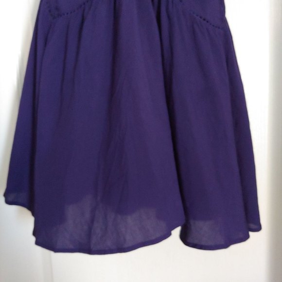 L'atiste Navy Blue Sleeveless Dress Small Lined Mini - Picture 7 of 10